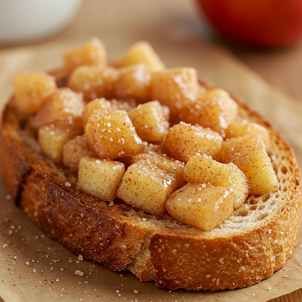 Cinnamon Apple Toast